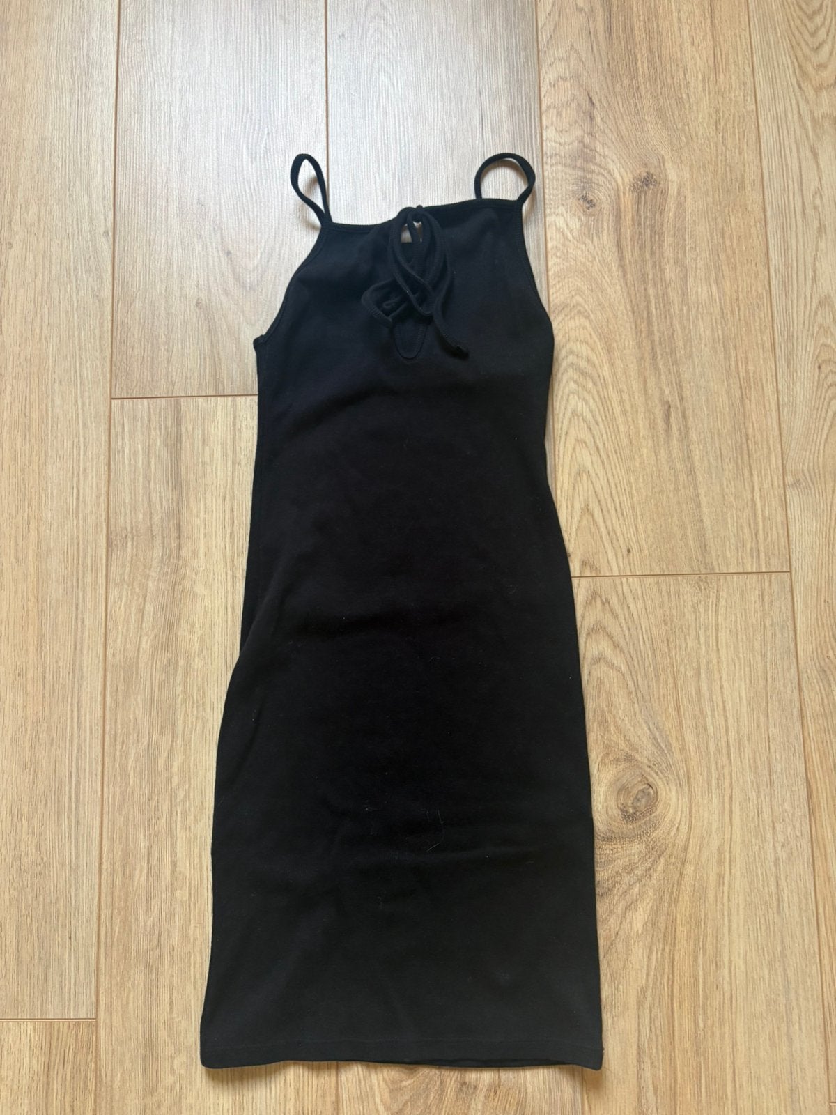 Zomerjurkje zwart, Kleding | Dames, Zwart, Ophalen of Verzenden, Zo goed als nieuw, Maat 36 (S)