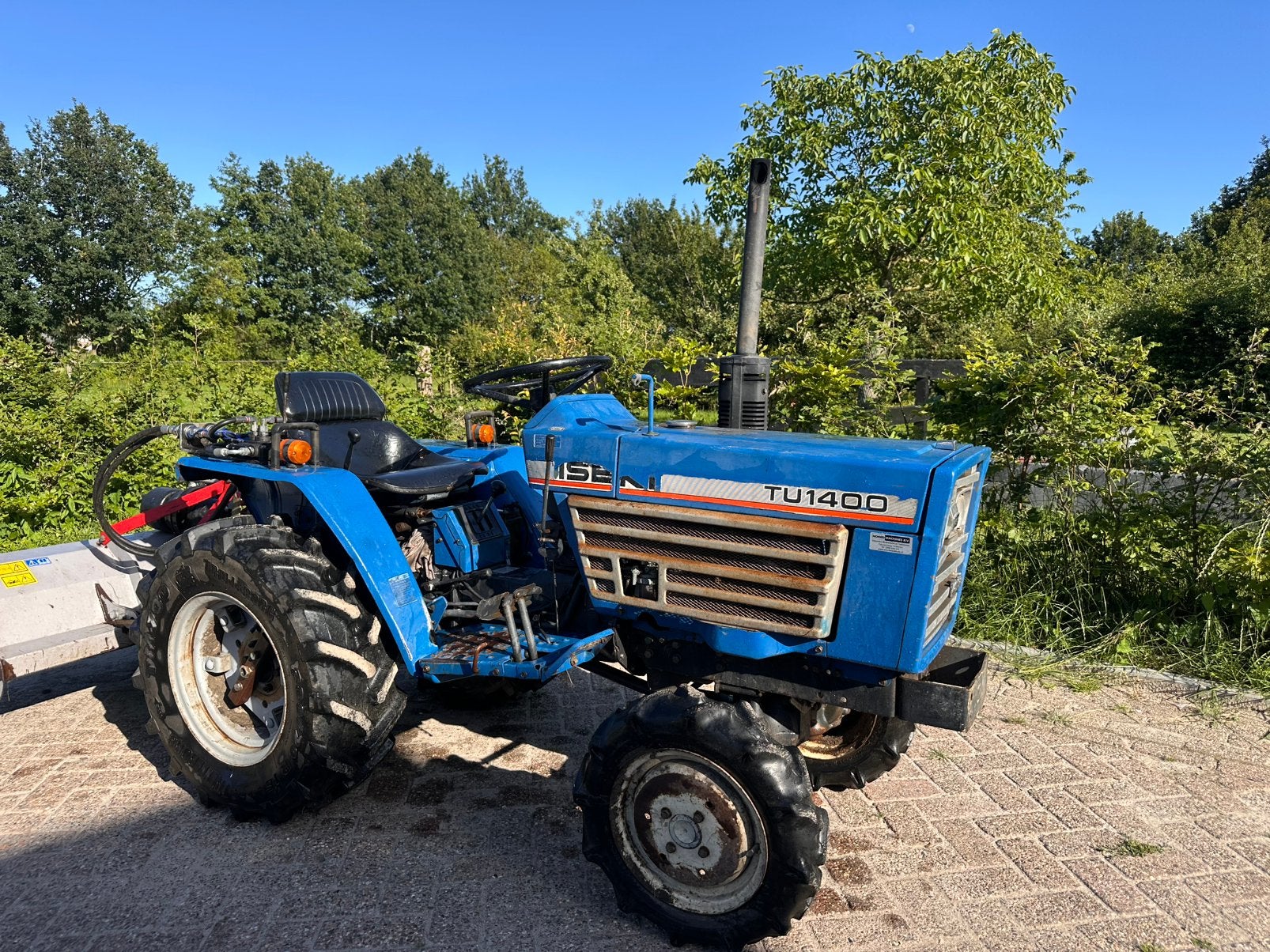Iseki tu 1400 minitrekker extra olie functie en toebehoren, Gebruikt, Tot 2500, Tot 80 Pk, Ophalen