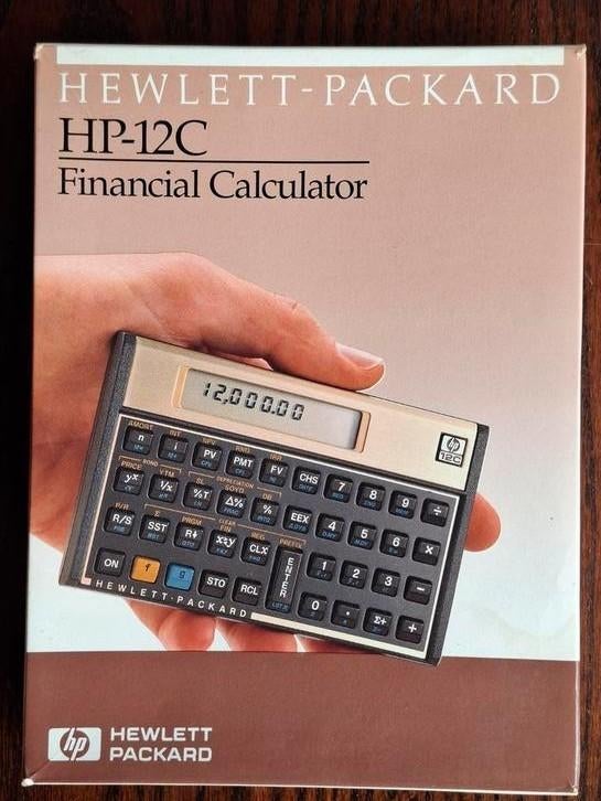 Hewlett Packard HP 12C, Ophalen of Verzenden, Zo goed als nieuw