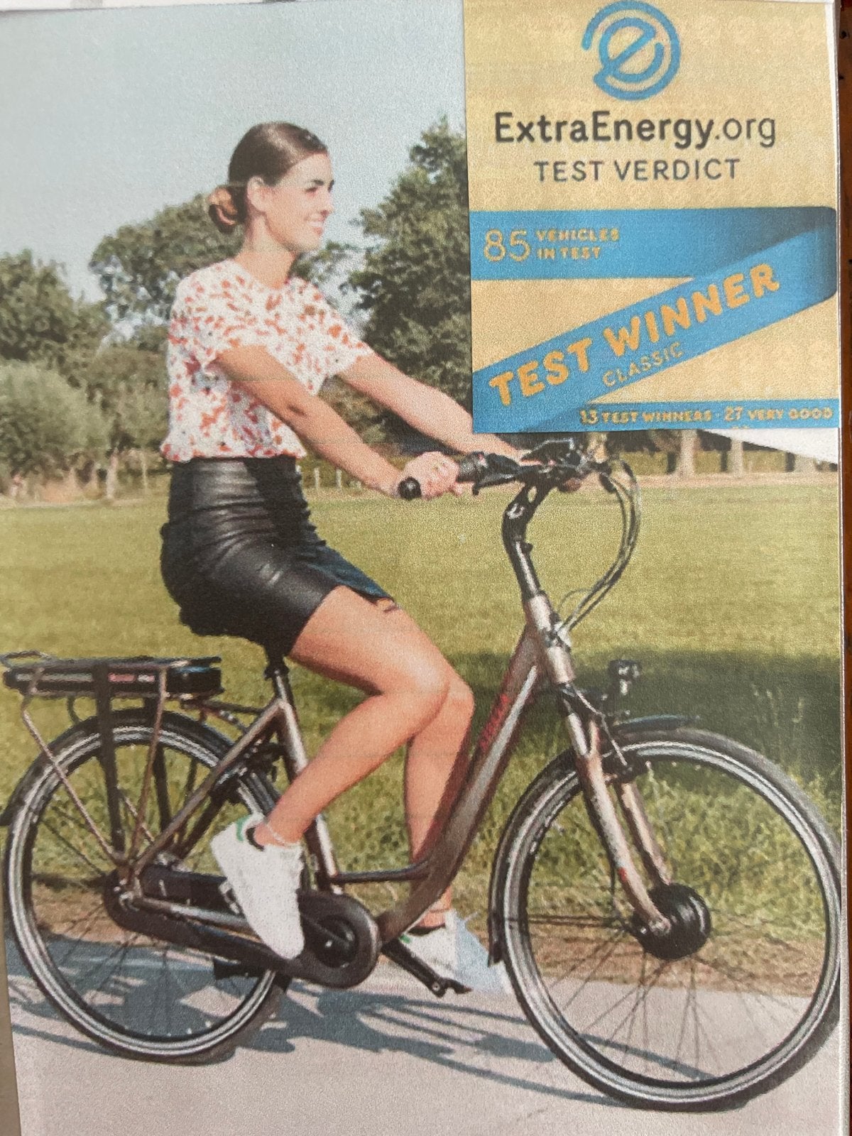 2x ZGAN Stella Copenhague met UEBLER drager, Zo goed als nieuw, 51 tot 55 cm, 50 km per accu of meer, Ophalen