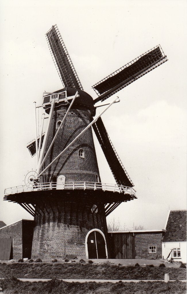 Nieuwkuijk   -   korenmolen Emma               =0022=, Ophalen of Verzenden, 1960 tot 1980, Ongelopen, Noord-Brabant