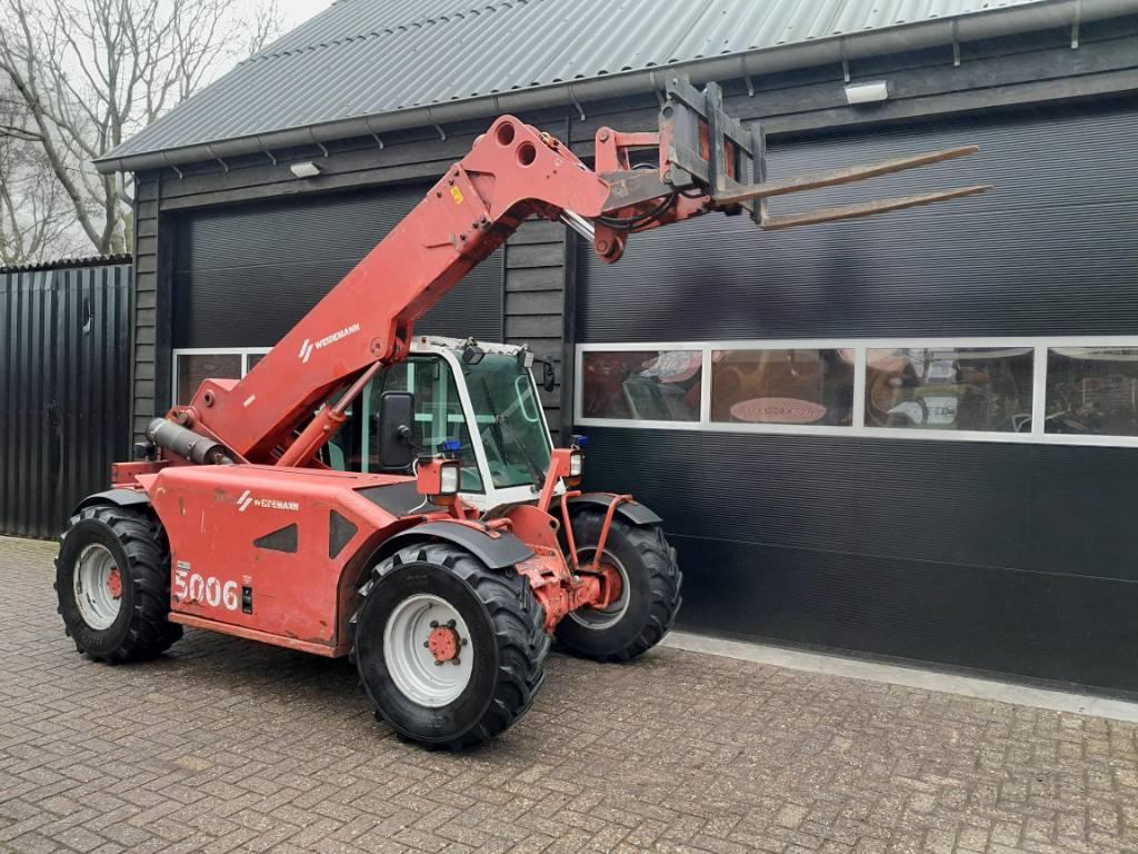 Weidemann 5006 Verreiker Lader -Bak - Vorken 30Km/h - NL ken, Verreiker