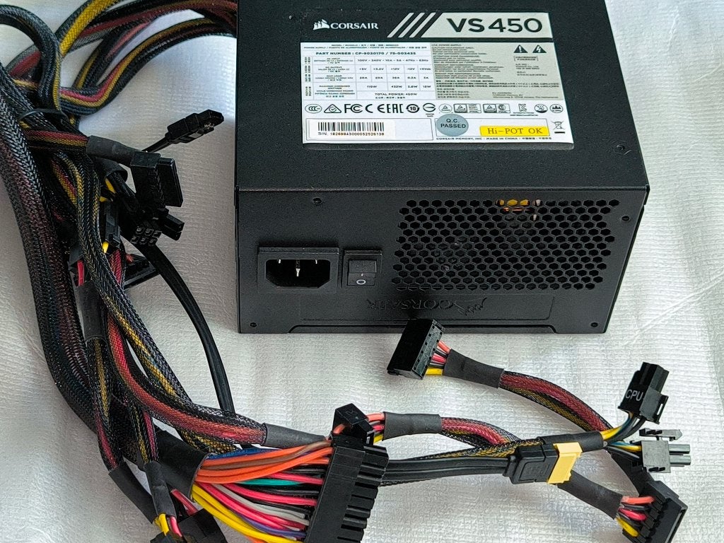 Corsair PC Voeding, Computers en Software, Interne voedingen, Verzenden, Zo goed als nieuw
