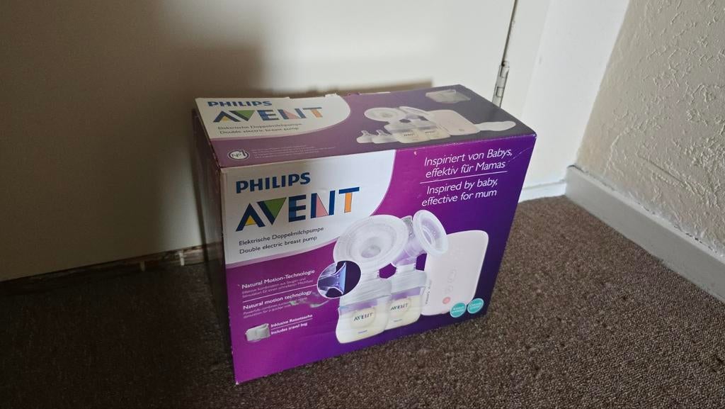 Philips Avent dubbele elektrische borstkolf, Ophalen of Verzenden, Nieuw, Borstkolf
