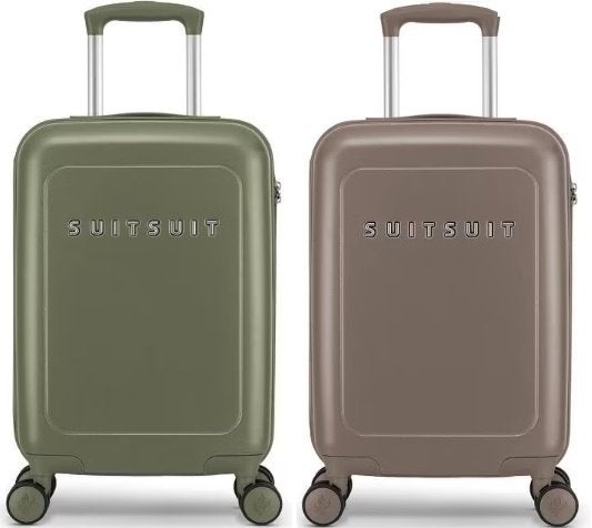 ✅NIEUW✅ SUITSUIT Natura 2-delig Handbagage Set 55 cm, 50 tot 60 cm, Hard kunststof, Ophalen of Verzenden, 35 tot 45 cm