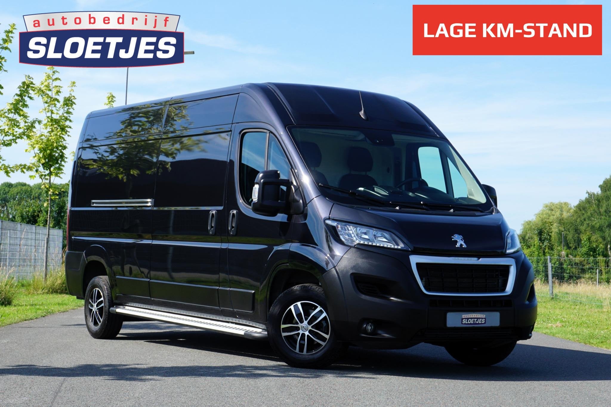 Peugeot Boxer 2.2 BlueHDi 165 L3H2 3.5t in nieuwstaat |Trekh, Auto's, Voorwielaandrijving, Stof, Gebruikt, 4 cilinders