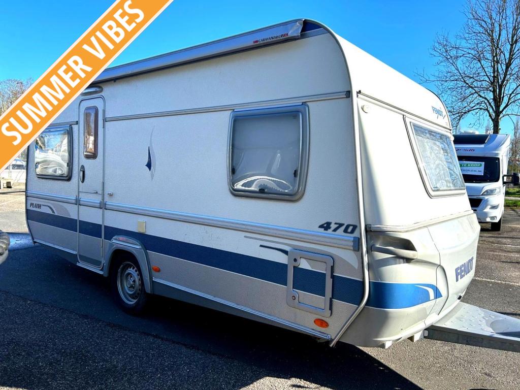Fendt Platin 470, Caravans en Kamperen, Caravans, Rondzit, Bedrijf, Overige typen, Reservewiel