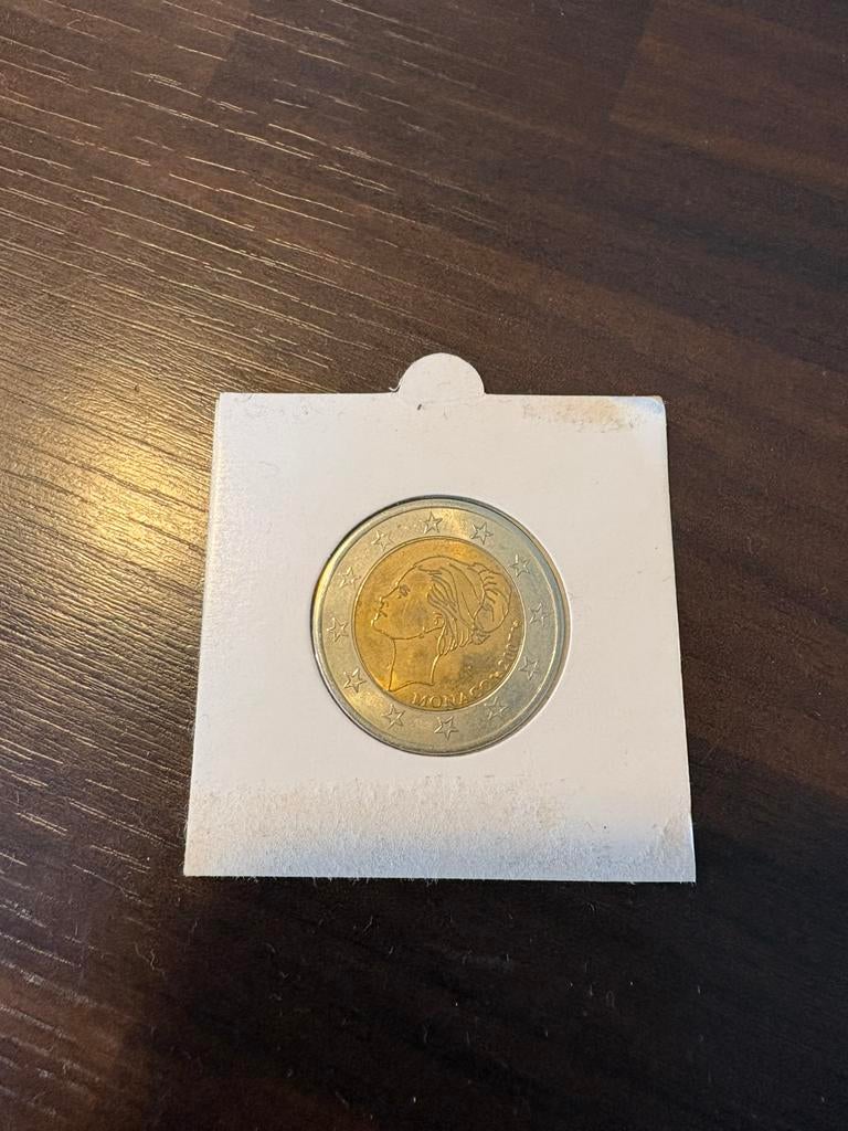 Monaco 2007 2,- probe / proefdruk UNC, Postzegels en Munten, Ophalen of Verzenden, Monaco, 2 euro