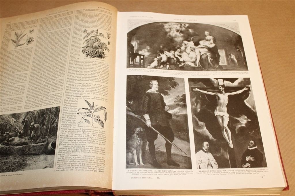 Larousse Encyclopedie [1923-1925] — Met 2520 Gravures, Antiek en Kunst, Ophalen of Verzenden