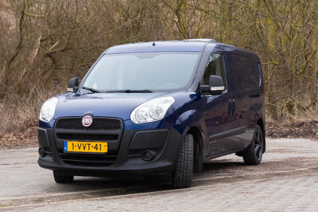 Fiat Doblo Cargo Kampeerauto 1.4  95pk Maxi 2012, Voorwielaandrijving, Euro 5, Airconditioning, Blauw