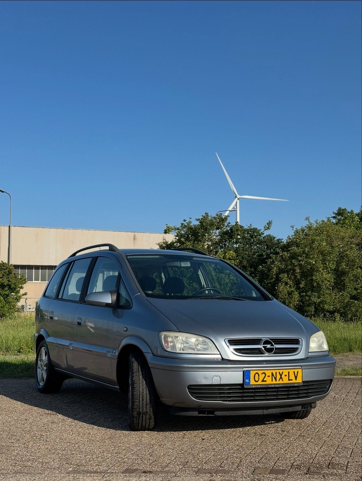 Opel Zafira 1.8 16V 2004 Grijs, Auto's, Opel, 125 pk, 4 cilinders, Origineel Nederlands, 1335 kg