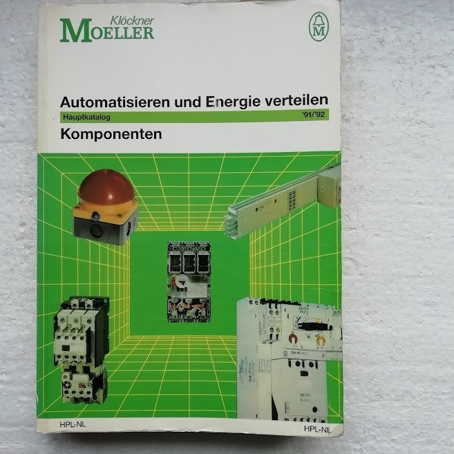 Klöckner Moeller Hoofdcatalogus 1991, Gelezen, Elektrotechniek, Ophalen of Verzenden, Klöckner Moeller