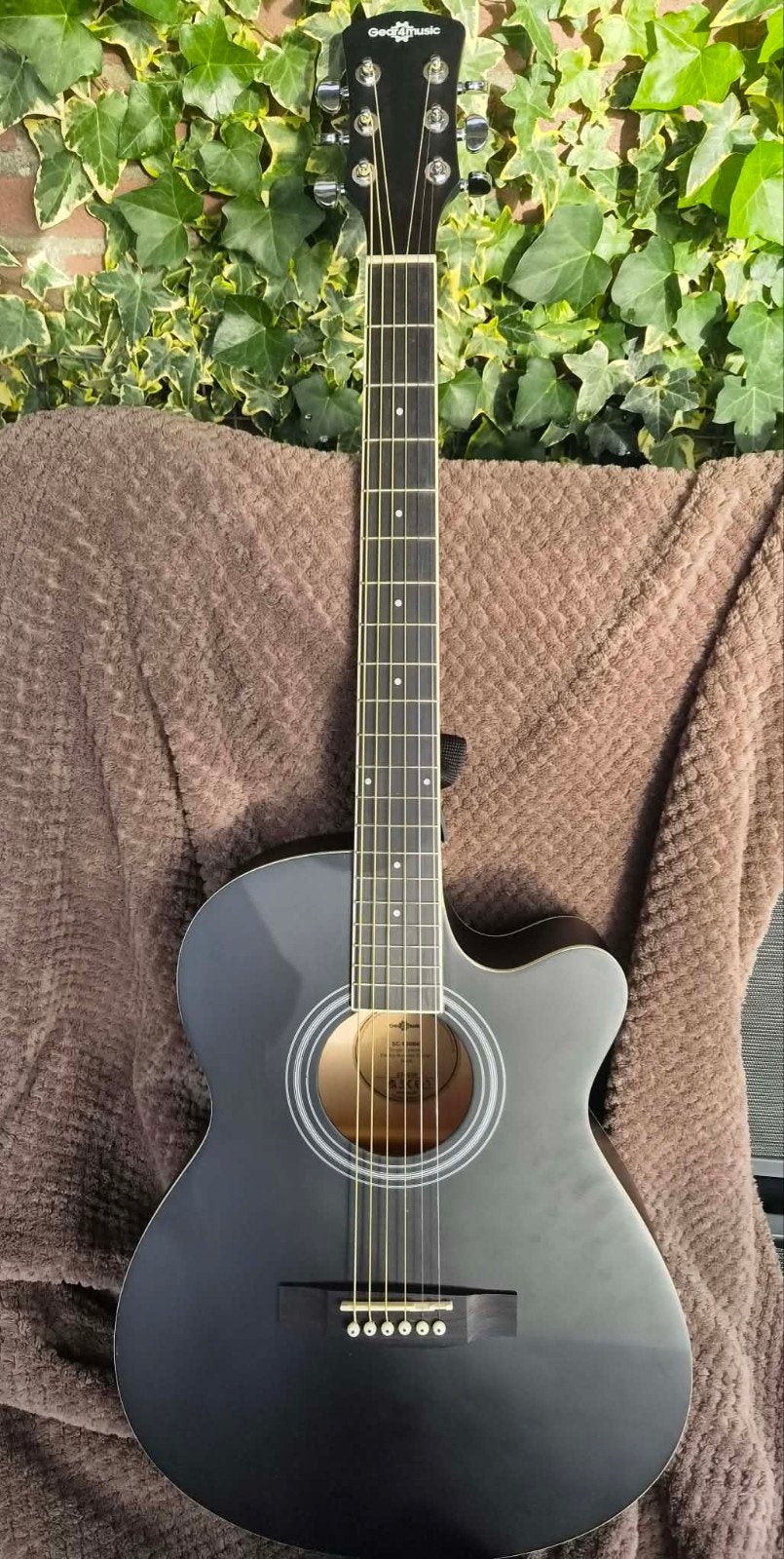 Foto 3 van Elektro-akoestische gitaar nieuw met versterker