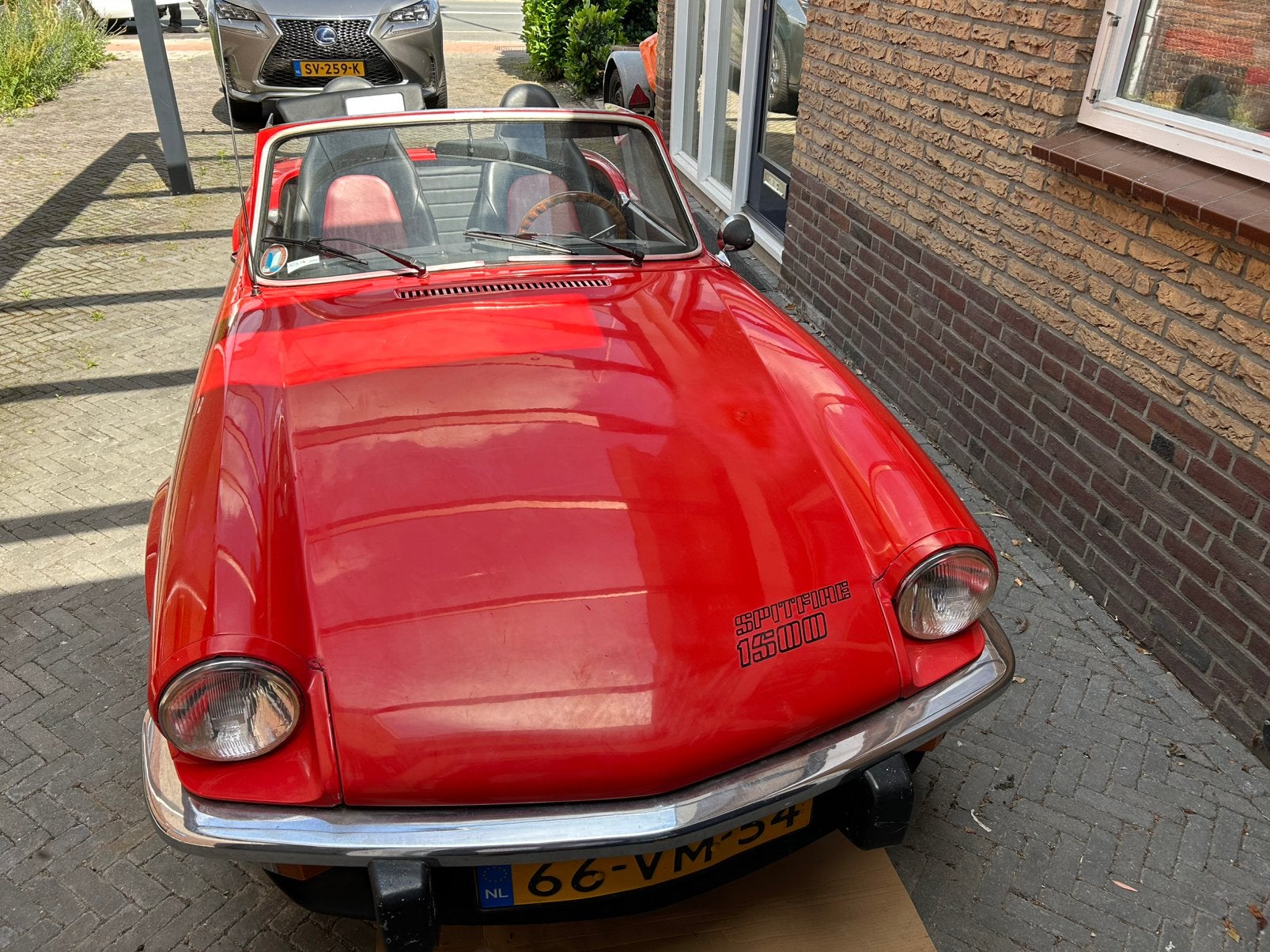 Triumph Spitfire 1.5 TC 1978 Rood, Auto's, Triumph, Particulier, Spitfire, Benzine, Cabriolet, Handgeschakeld, Origineel Nederlands
