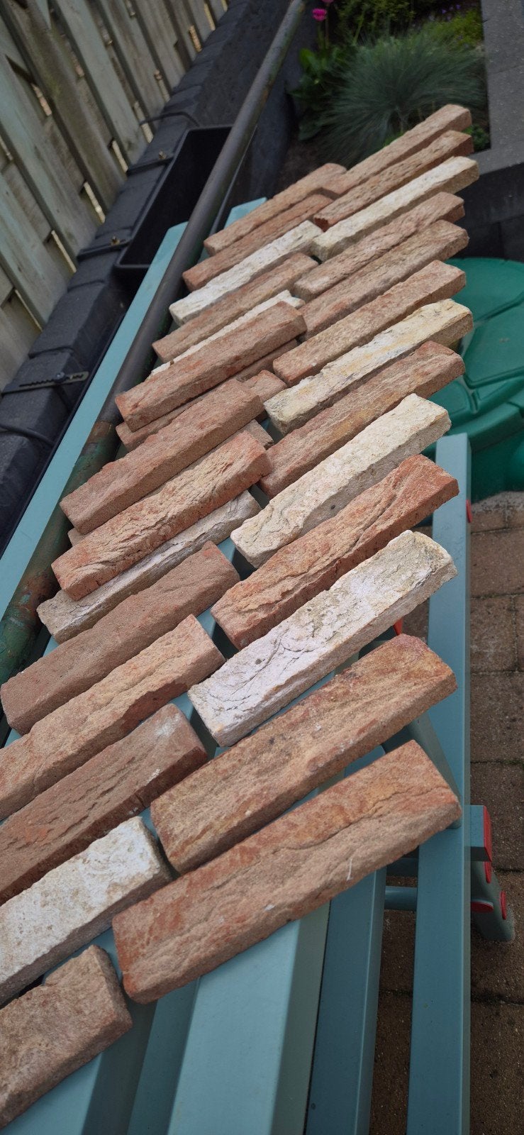Feldhaus Riemchen Bakstenen Gevelstrips - Diverse Kleuren, Doe-het-zelf en Verbouw, Metselstenen, Ophalen, Nieuw, Bakstenen