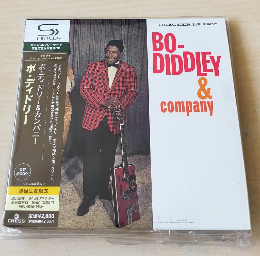 Bo Diddley & Company CD 1962/2008 Japan SHM OBI, Ophalen of Verzenden, Gebruikt