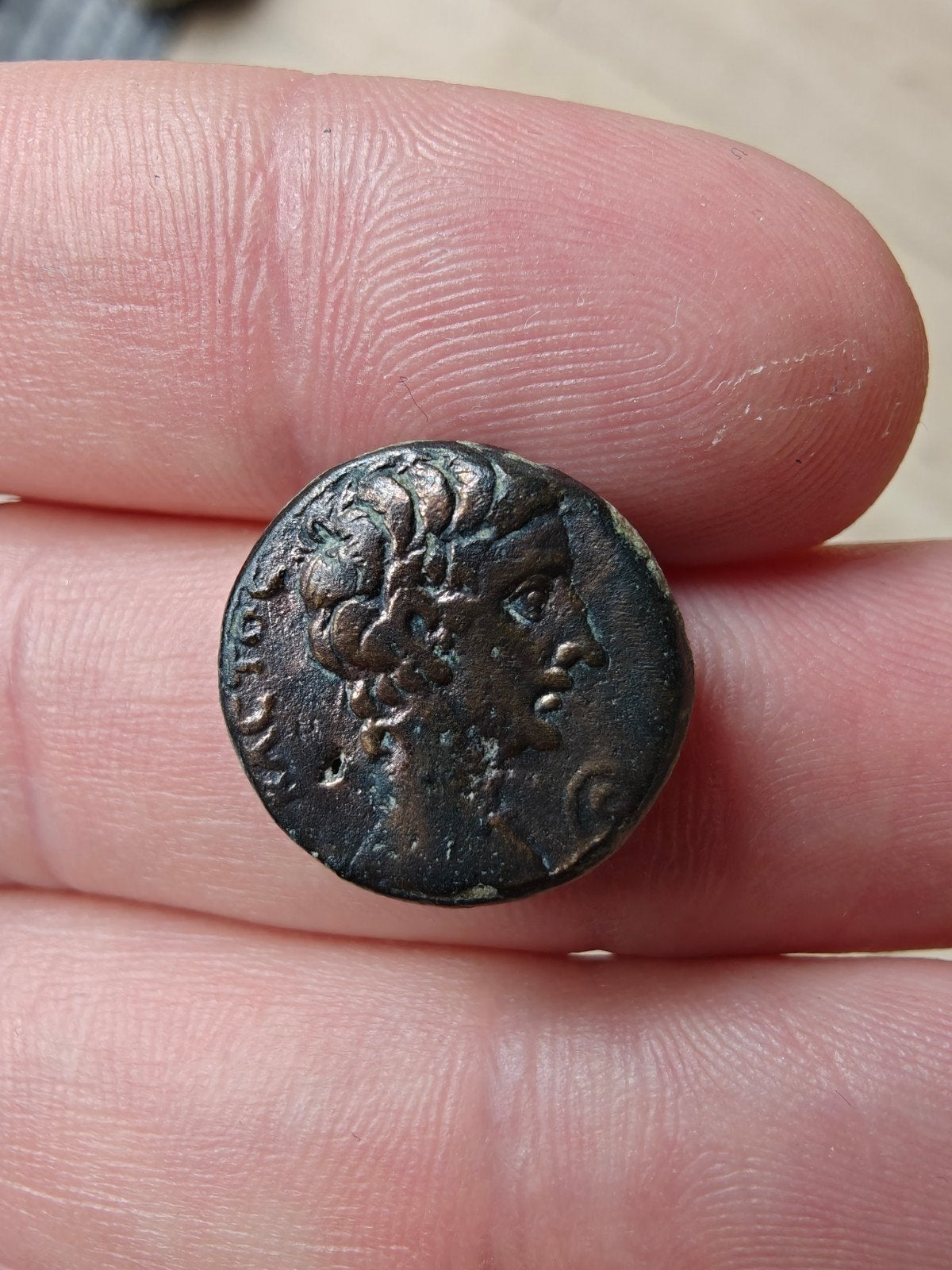 Romeinse munt, keizer Augustus BC 27 - 14 AD, Ophalen of Verzenden
