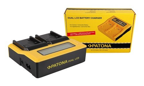 Dual LCD USB Charger Sony NP-FP50 NP-FH50 70 100, Verzenden, Nieuw