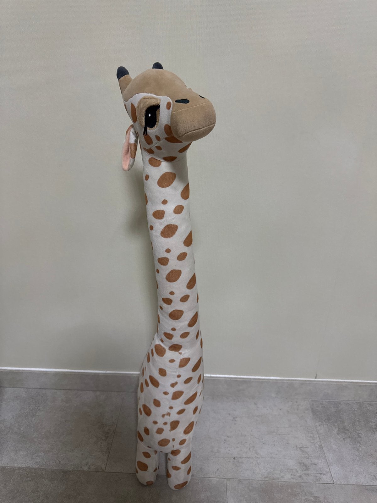 Grote knuffel giraf - Zo goed als nieuw, Kinderen en Baby's, Speelgoed | Knuffels en Pluche, Ophalen, Giraf, Zo goed als nieuw