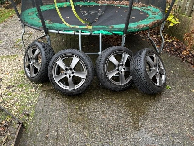205 / 50 / R17 Winterbandenset, Ophalen, Gebruikt, Banden en Velgen, 17 inch