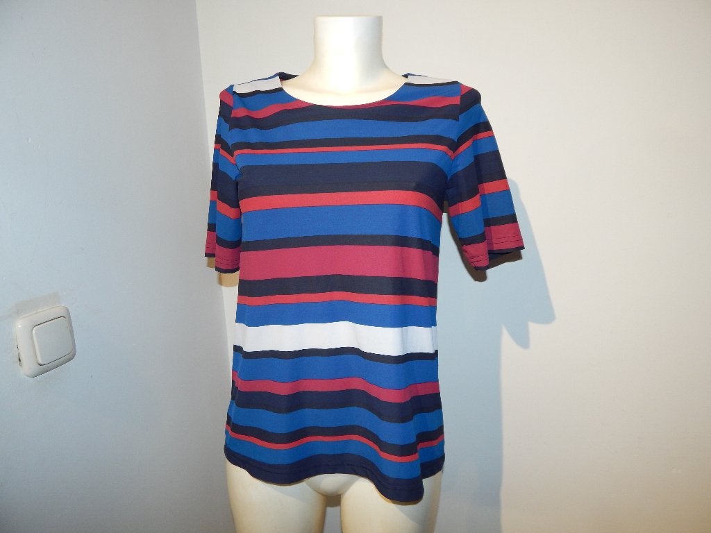 Studio Anneloes travel stof shirt gestreept mooie kleuren M