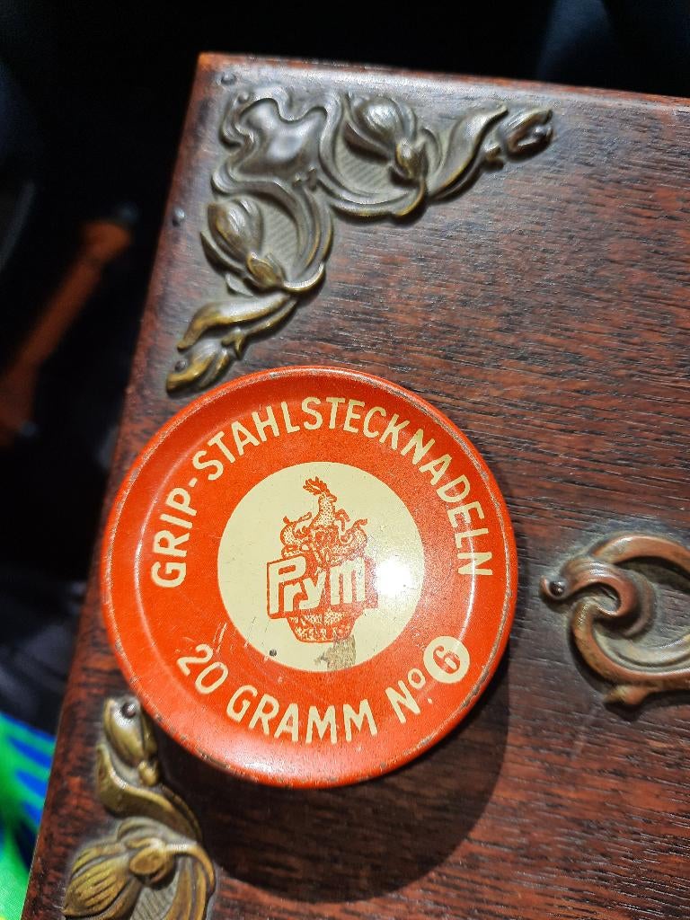 Prym grip-stahlstecknadeln blikje, Ophalen of Verzenden, Gebruikt, Overige