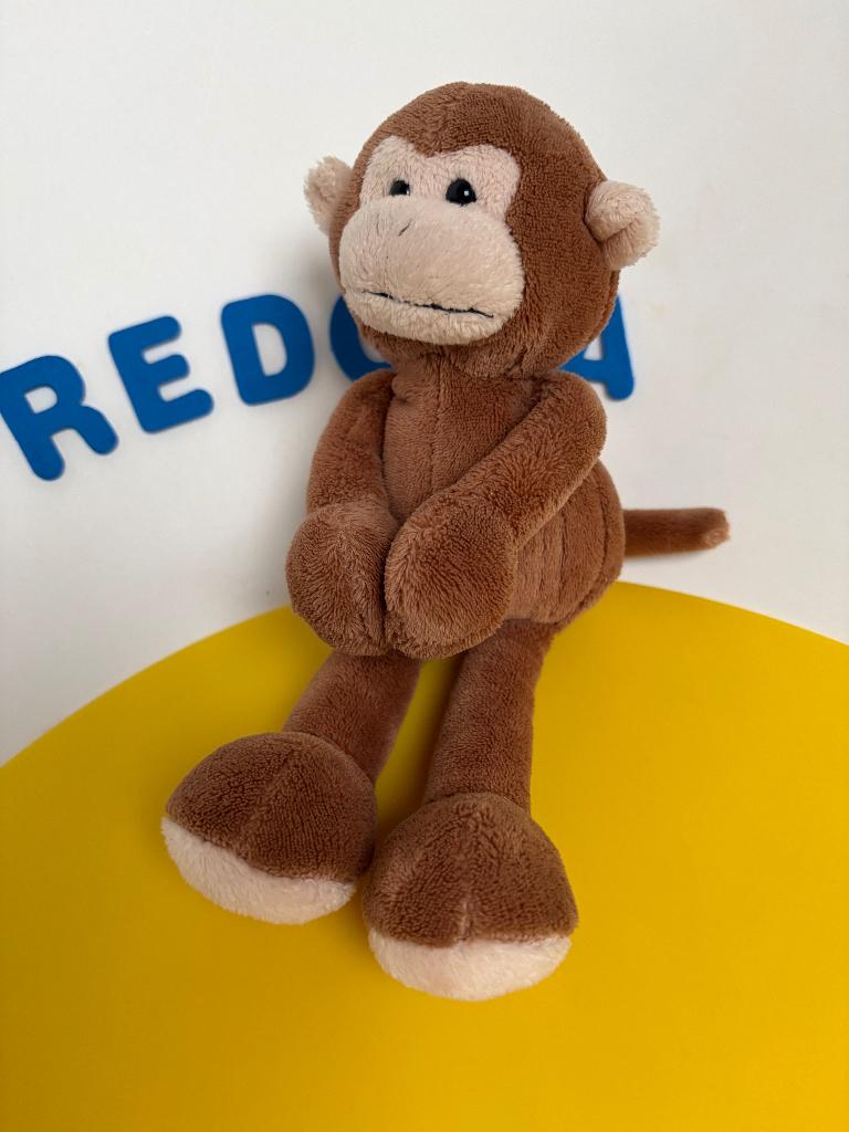 K1202 hema aap aapje bruin met magneethandjes, Kinderen en Baby's, Speelgoed | Knuffels en Pluche, Ophalen of Verzenden, Overige typen