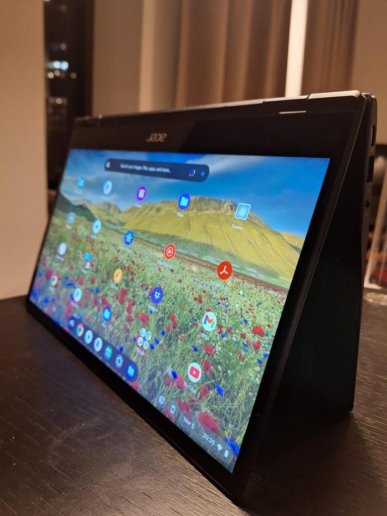 Acer Chromebook Spin CP 513-1H easy pickup (blaak), Computers en Software, Chromebooks, Gebruikt, 13 inch, 4 GB of minder, 64 GB
