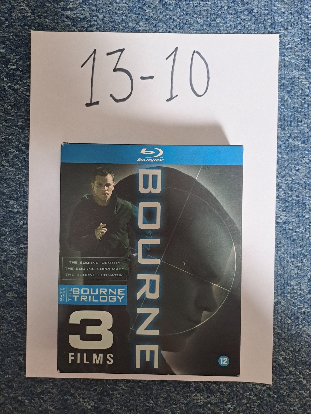The Bourne Trilogy - 3 Films Blu-ray Disc, Actie, Ophalen of Verzenden, Zo goed als nieuw, Blu-ray