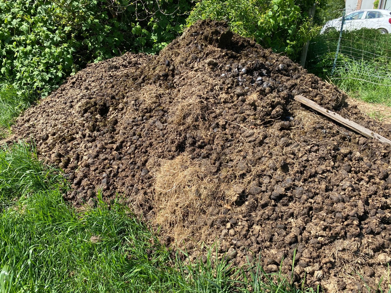 Paardenmest voor tuin, moestuin, rozen. Goed bereikbaar!, Tuin en Terras, Ophalen
