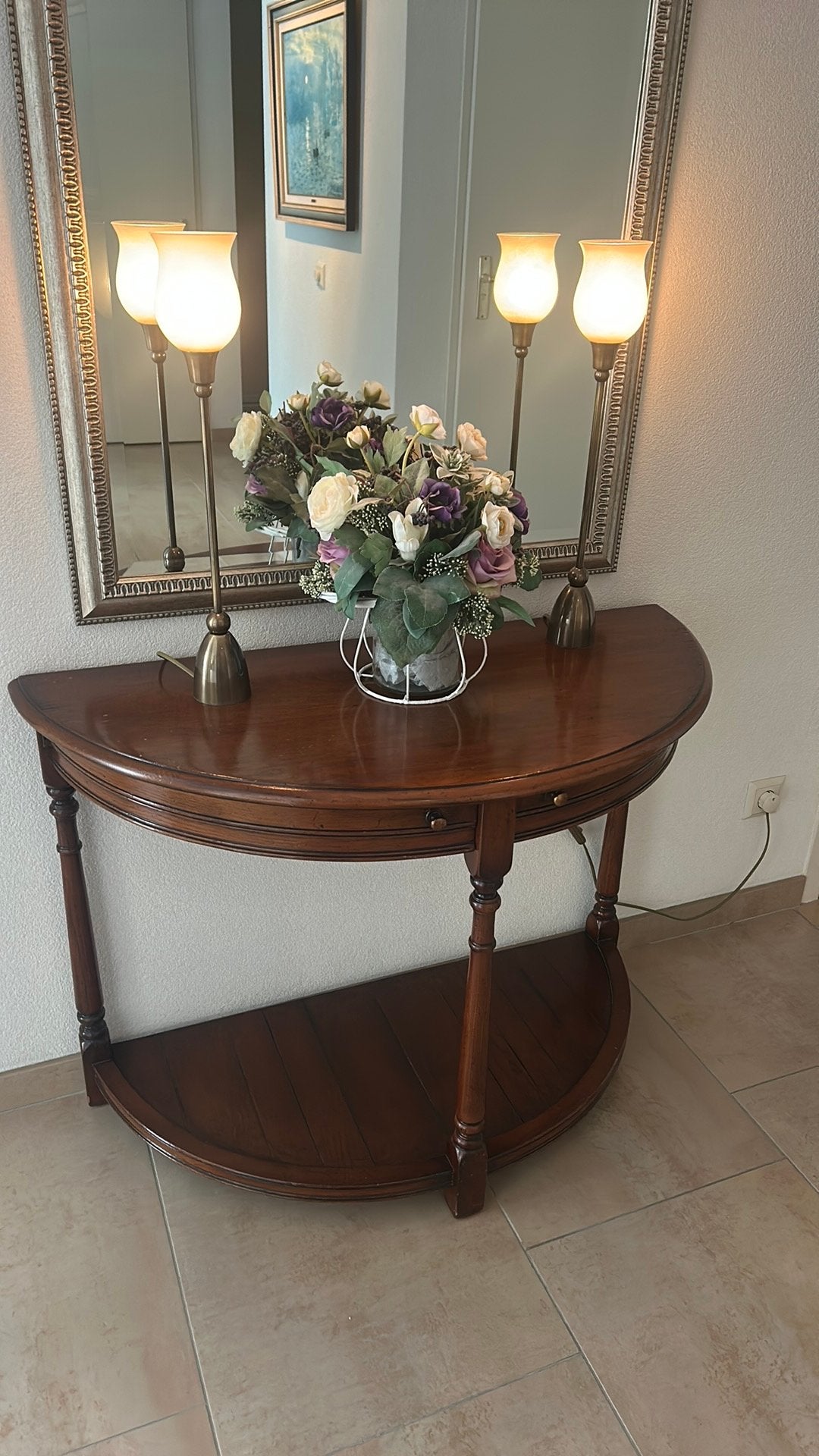 Wandtafel hout, Ophalen