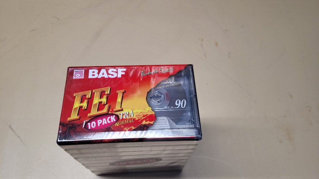 BASF FE I 10-pack Extra Normal Cassettebandjes, Info.basf@basf.com, 2 t/m 25 bandjes, BASF, Overige genres