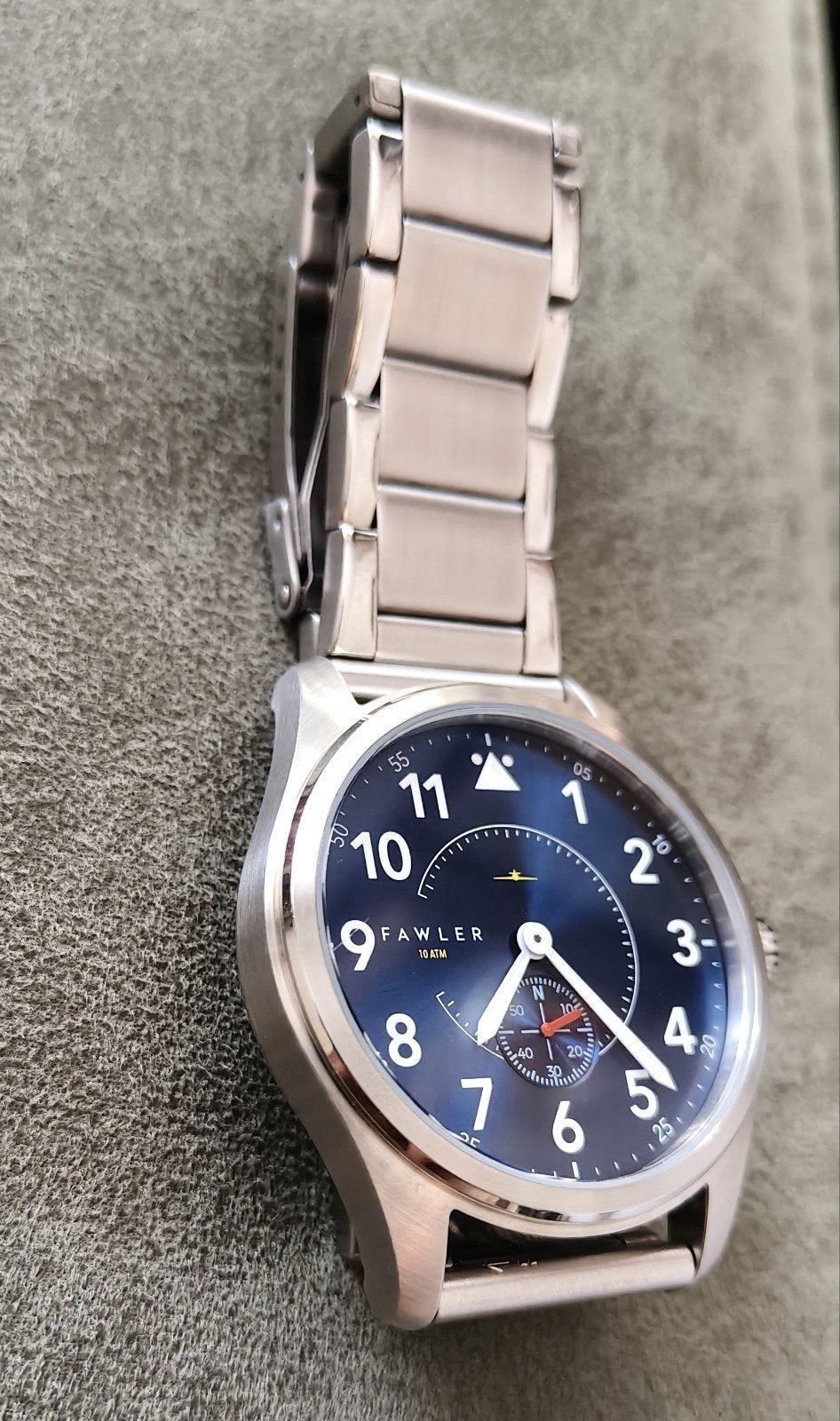 Fawler horloge, Ophalen of Verzenden, Zo goed als nieuw, Zwart, Android