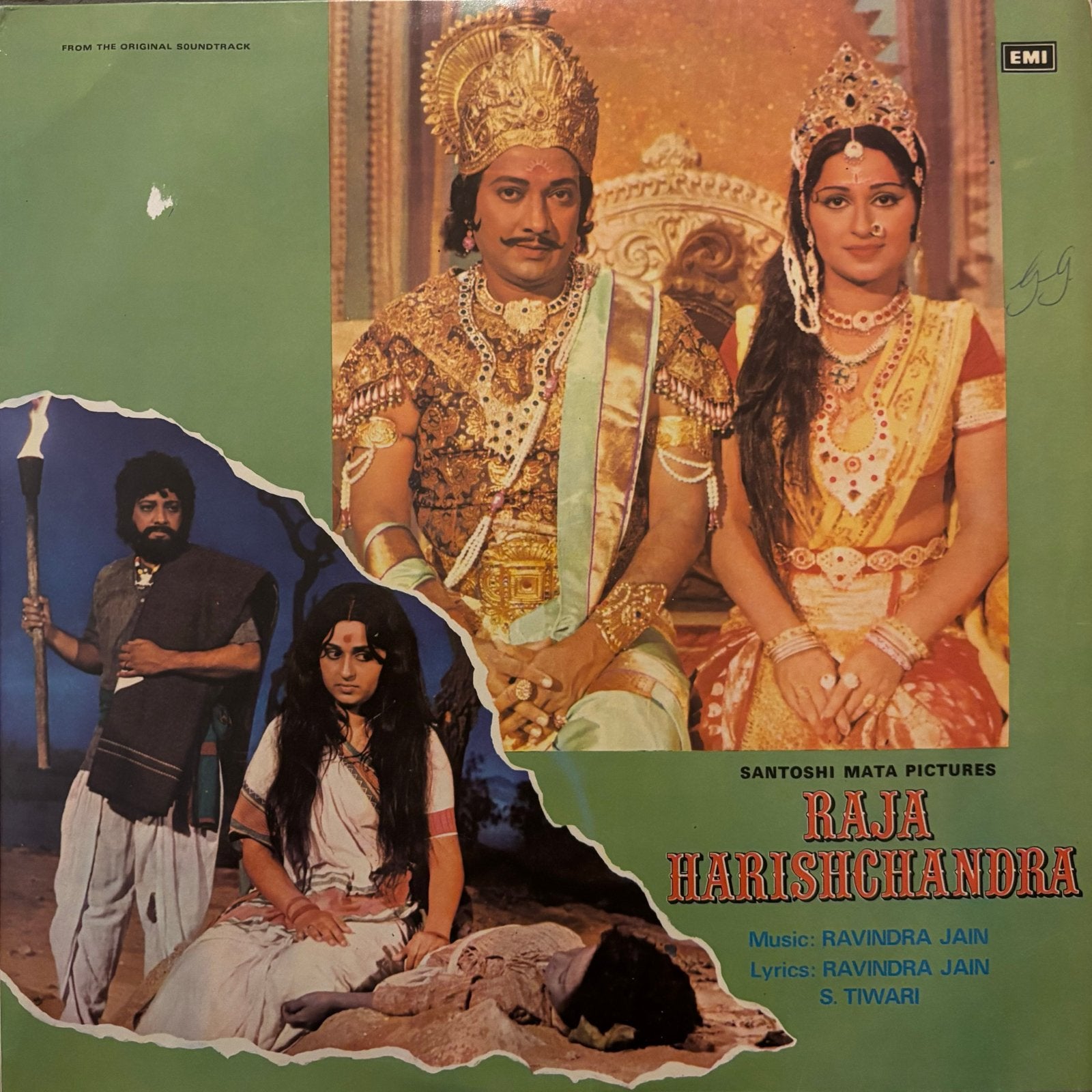 Raja Harishchandra Soundtrack LP - Indiase Filmmuziek, Cd's en Dvd's, Verzenden, Gebruikt, 12 inch