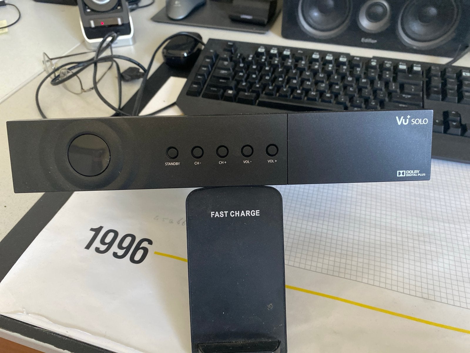 VU+ Solo Digitale Satellietontvanger met Afstandsbediening, Ophalen, Gebruikt, Decoder