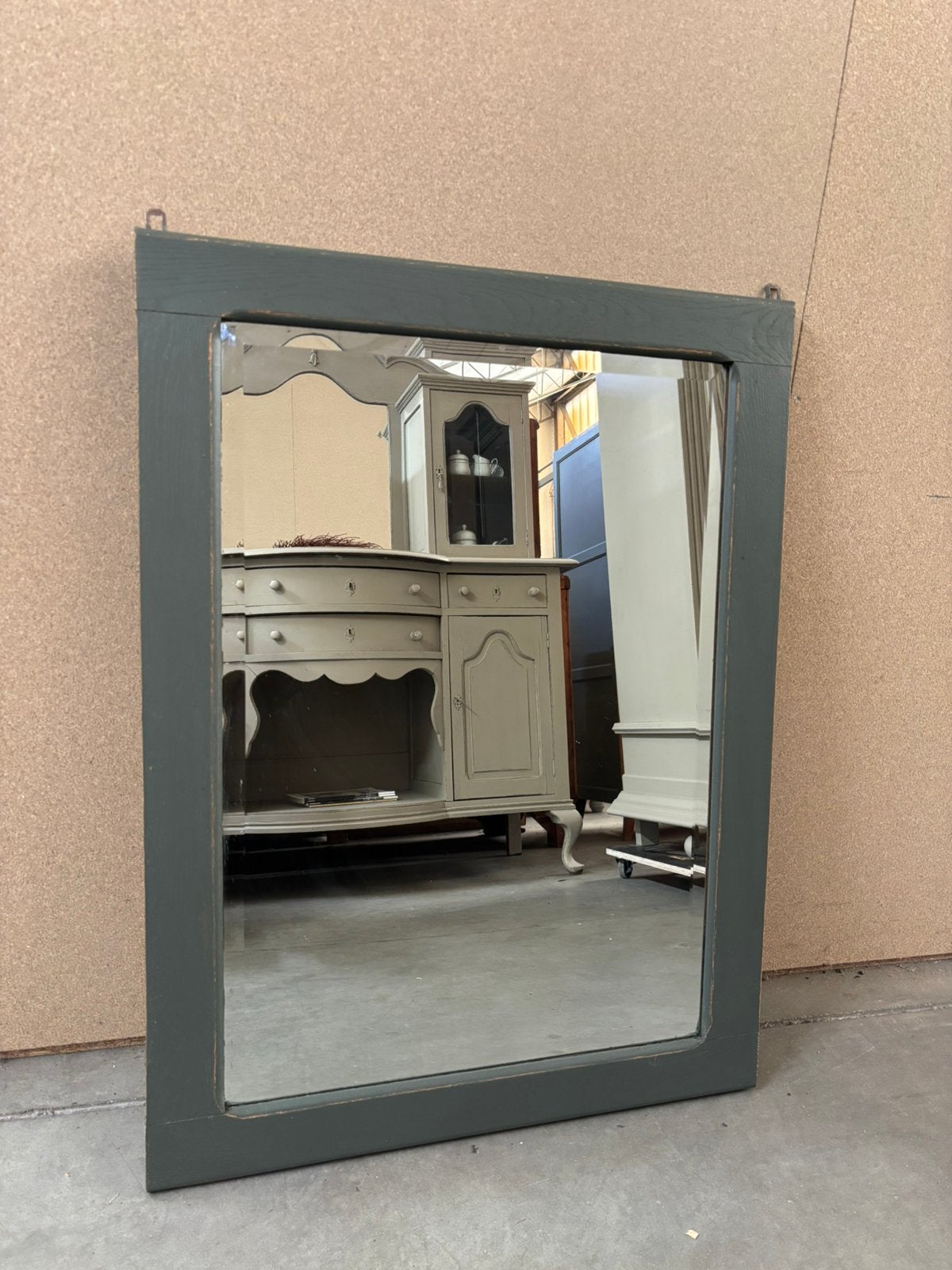 Vintage brocante spiegel, Ophalen, Studio Larilo, Studiolarilo@gmail.com, Zo goed als nieuw