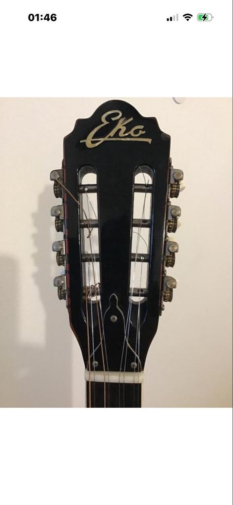 Eko Bouzouki - Vintage Grieks Snaarinstrument, Muziek en Instrumenten, Ophalen of Verzenden, Gebruikt