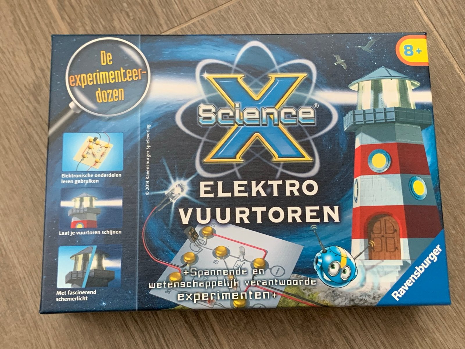 Science X Elektro Vuurtoren - Ravensburger Experimenteerdoos, Ophalen of Verzenden, Zo goed als nieuw, Elektronica, Met licht