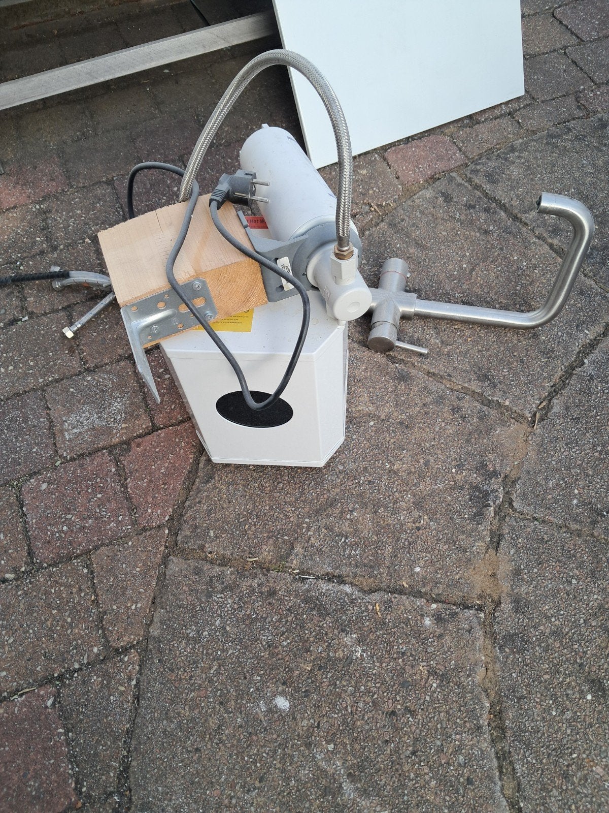 RUILEN eigen merk Quooker kraan met boiler, Ophalen, Gebruikt, Rvs, Kraan