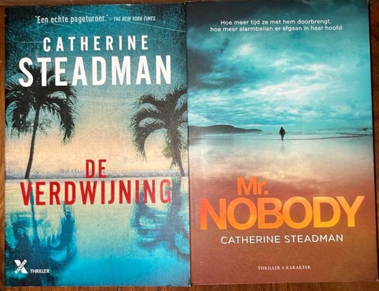 2 thrillers van Catherine Steadman: De Verdwijning & Mr. Nob, Boeken, Ophalen of Verzenden, Zo goed als nieuw, Europa overig