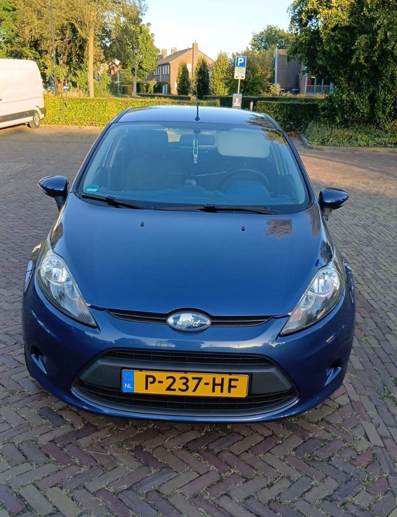 Ford Fiësta 1.4 71KW 5DR AUT 2009 Blauw, 15 km/l, 40 €/maand, 4 cilinders, Blauw