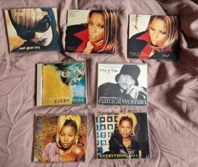 Mary J. Blige CD Singles - Set van 7, Ophalen of Verzenden, R&B en Soul