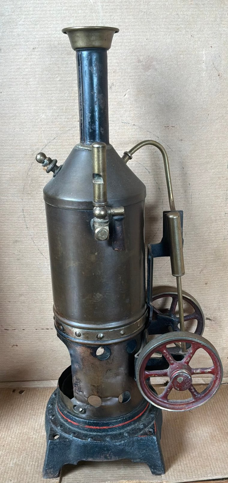 Staande Stoommachine 30er jaren D&C 44, Antiek en Kunst, Ophalen of Verzenden