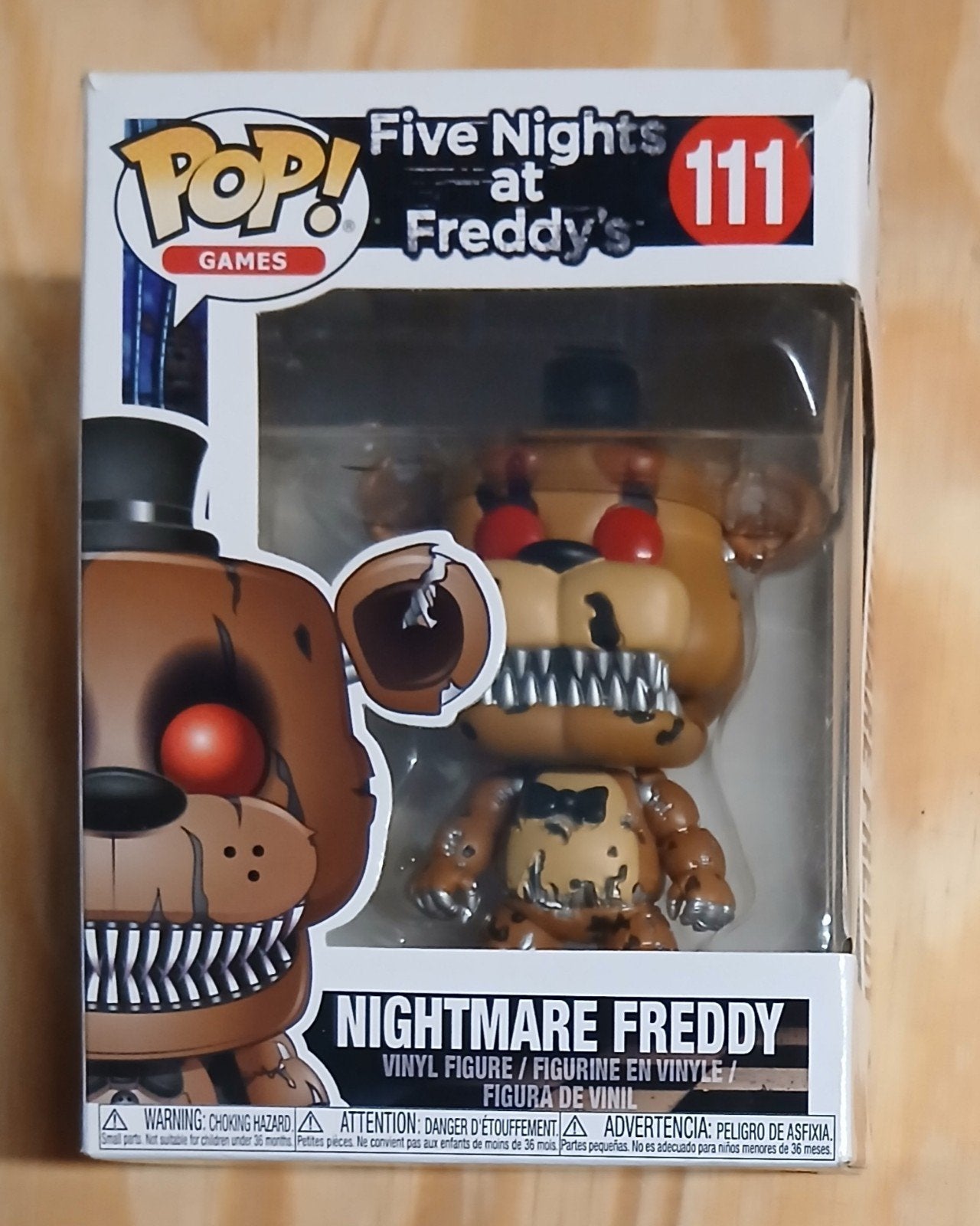 111 Nightmare Freddy Five Nights At Freddy's Funko Pop, Verzenden, Zo goed als nieuw