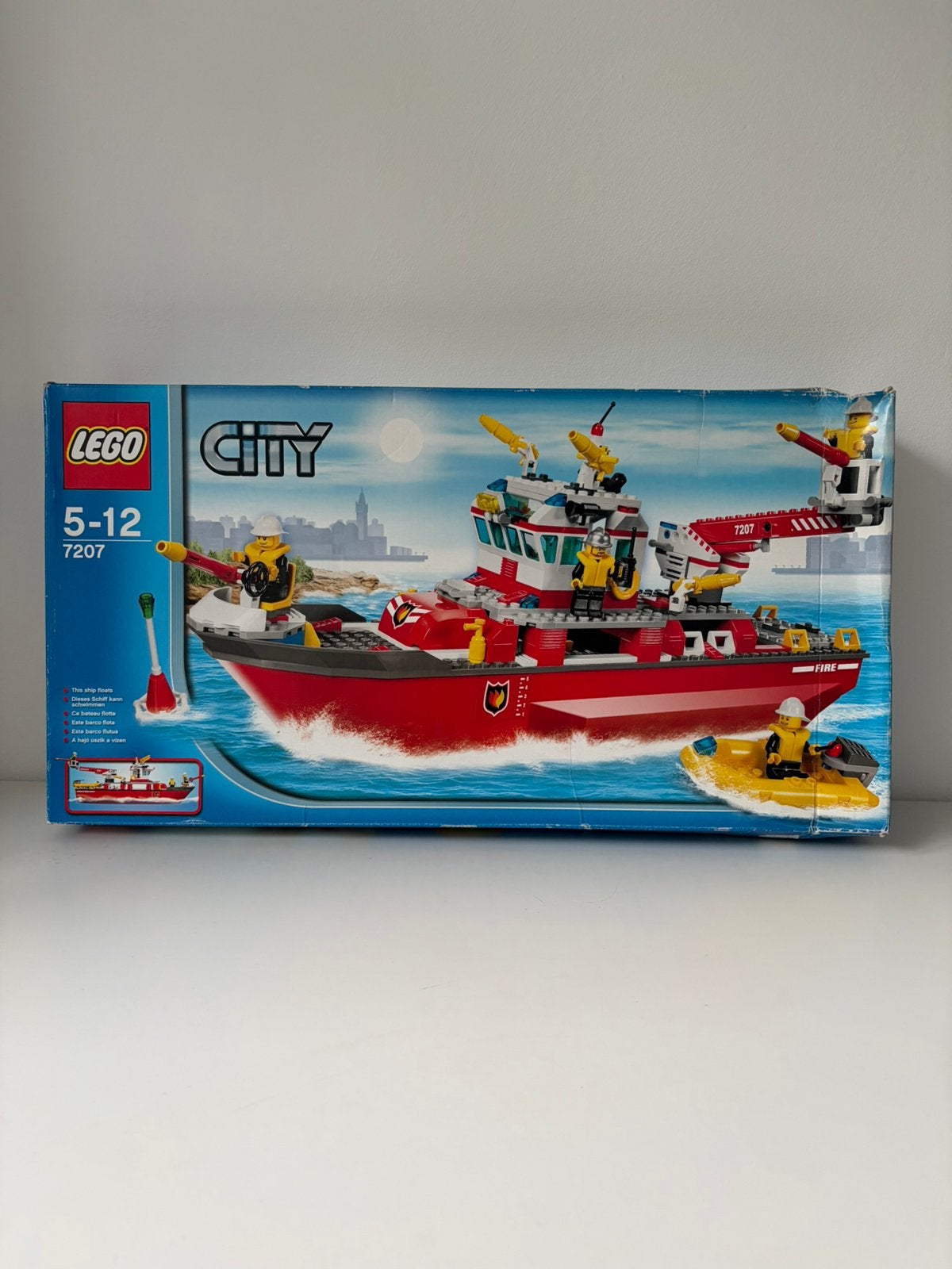 Lego 7207 - Lego City Brandweerboot - *NIEUW*, City, Nieuw, Ophalen of Verzenden, Complete set