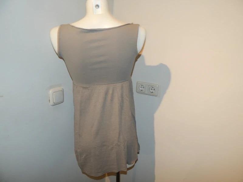 Sarah Pacini top tuniek elastish deel bovenkant zomers S/M, Verzenden, Sarah Pacini, Zo goed als nieuw, Maat 36 (S)
