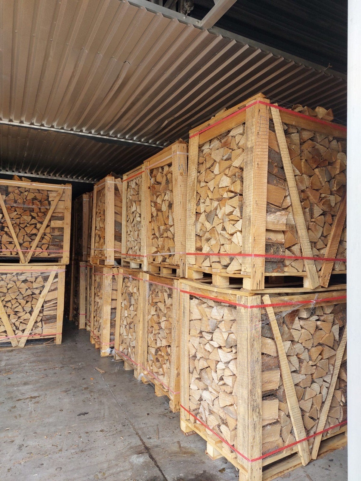 Brandhout netten - Diverse houtsoorten en volumes, Minder dan 3 m³, Ophalen of Verzenden, Eikenhout, Blokken