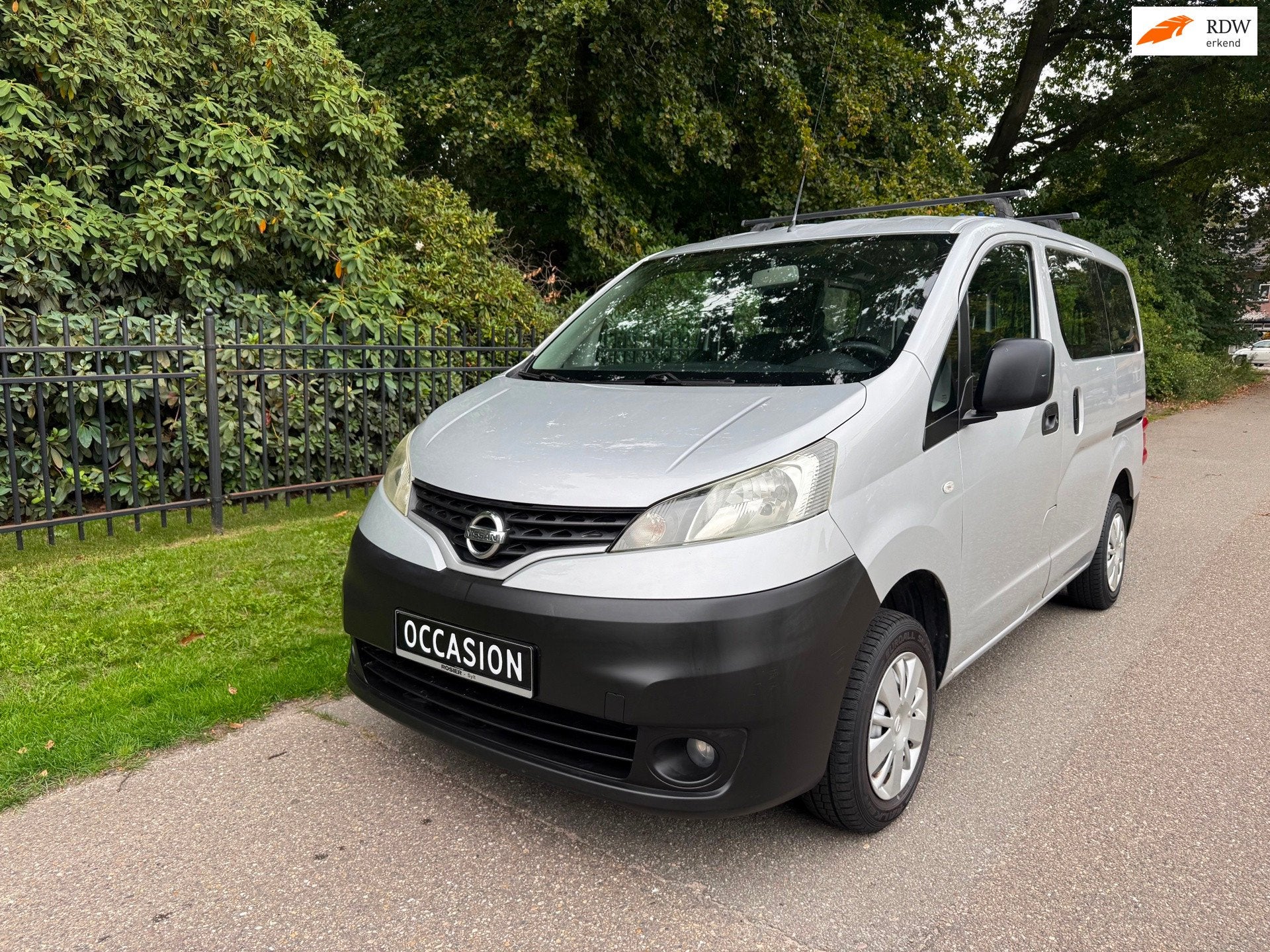 Nissan NV200 1.6 Evalia 5 pers. Airco, Auto's, Stof, Gebruikt, Bedrijf, Handgeschakeld