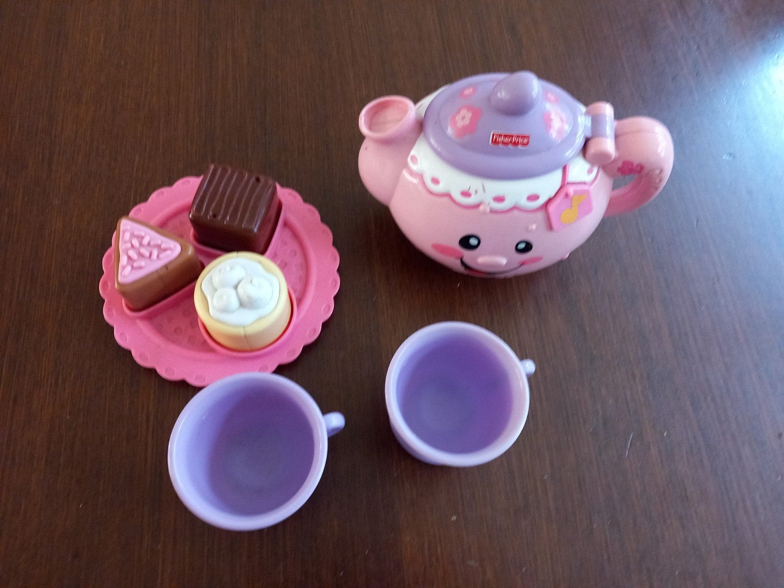 Fisher-Price theeservies, Kinderen en Baby's, Speelgoed | Fisher-Price, Verzenden, Gebruikt, Speelset, Met geluid