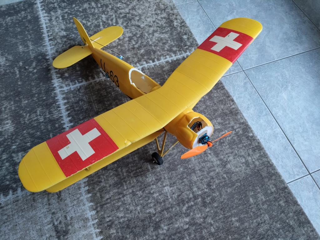 Indoor / Parkflyer - robbe jungmeister, Hobby en Vrije tijd, Modelbouw | Radiografisch | Vliegtuigen, Ophalen, Gebruikt, Elektro